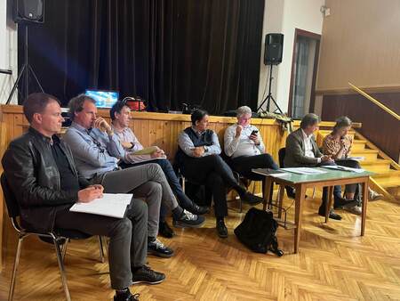 Sestanek glede vplivov gradnje II. tira; Vir: Občina Sežana